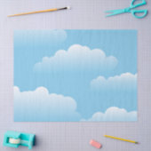 Papier de soie de soie de nuages (Artisanat)