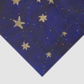 Papier de soie de soie de nuit étoilée (Détail)