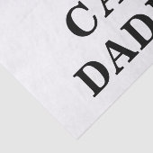Papier de soie de soie de papa de chat (Détail)
