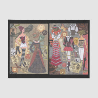 Papier de soie de soie de papier fantaisie d'art