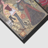 Papier de soie de soie de papier fantaisie d'art (Détail)