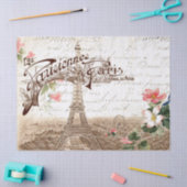 Papier de soie de soie de Paris au printemps (Artisanat)