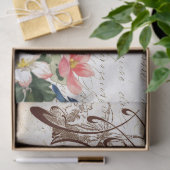 Papier de soie de soie de Paris au printemps (Cadeau)