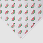 Papier de soie de soie de pastèque d'aquarelle (Détail)