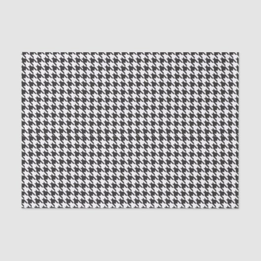 Papier de soie de soie de pied-de-poule (Recto)