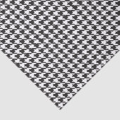 Papier de soie de soie de pied-de-poule (Détail)