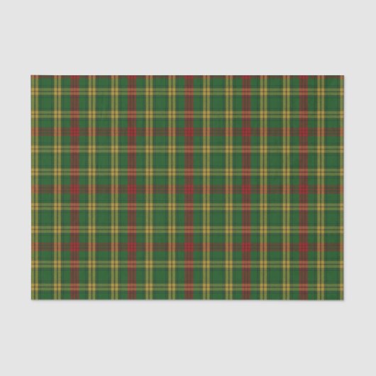 Papier de soie de soie de plaid de tartan de (Recto)