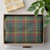 Papier de soie de soie de plaid de tartan de (Cadeau)