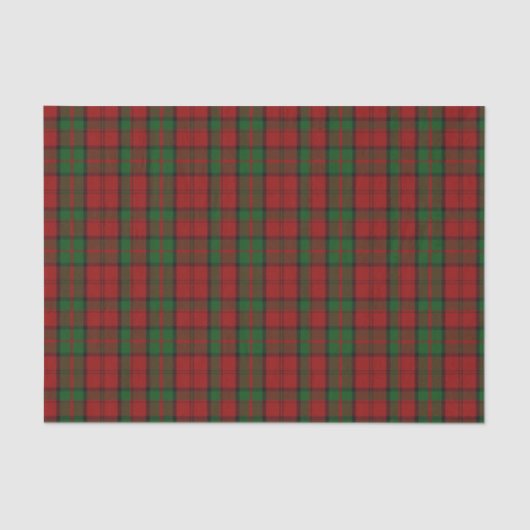 Papier de soie de soie de plaid de tartan de (Recto)
