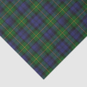 Papier de soie de soie de plaid de tartan de (Détail)