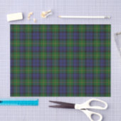 Papier de soie de soie de plaid de tartan de (Artisanat)