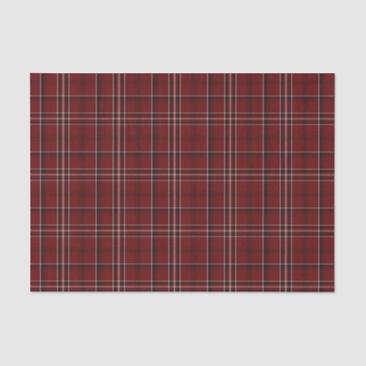 Papier de soie de soie de plaid de tartan de (Recto)