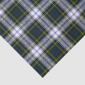 Papier de soie de soie de plaid de tartan de robe (Détail)