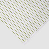 Papier de soie de soie de point de polka de vert (Détail)