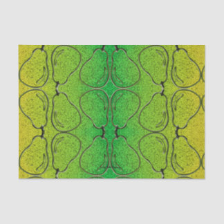 Papier de soie de soie de poire