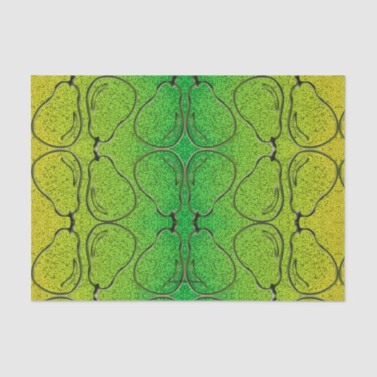 Papier de soie de soie de poire (Recto)