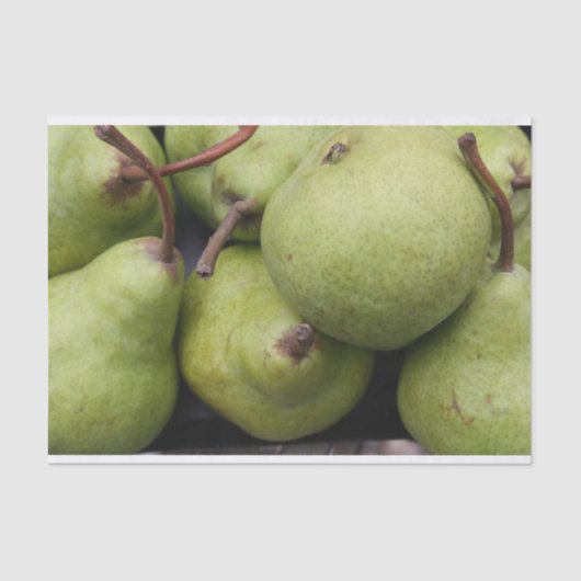 Papier de soie de soie de poires (Recto)