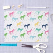 Papier de soie de soie de poneys d'anniversaire (Artisanat)