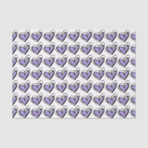 Papier de soie de soie de Purple Heart - à la mode