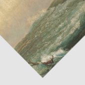 Papier de soie de soie de rivière de cascade de (Détail)