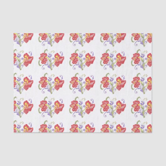 Papier de soie de soie de Rosemal (Recto)