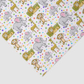 Papier de soie de soie de safari d'amusement (Détail)