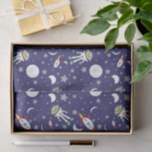 Papier de soie de soie de singe de l'espace (Cadeau)
