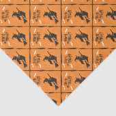 Papier de soie de soie de sorcière de Halloween (Détail)