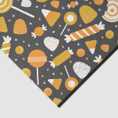 Papier de soie de soie de sucrerie de Halloween (Détail)