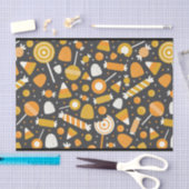 Papier de soie de soie de sucrerie de Halloween (Artisanat)