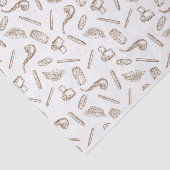 Papier de soie de soie de tuyaux et de cigares (Détail)