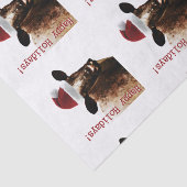 Papier de soie de soie de vache à vacances (Détail)