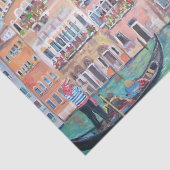 Papier de soie de soie de Venise (Détail)