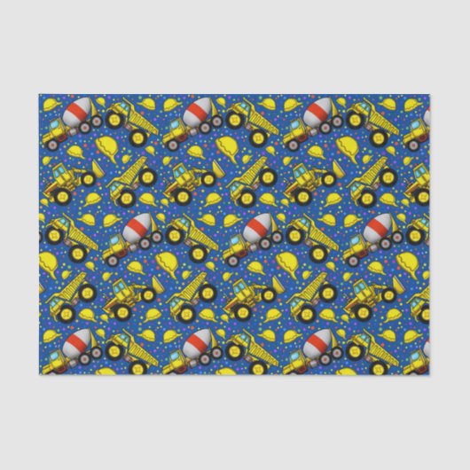 Papier de soie de soie de zone de construction (Recto)