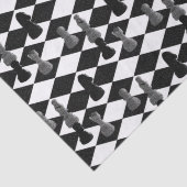 Papier de soie de soie d'échiquier (Détail)