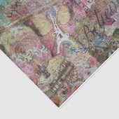 Papier de soie de soie décoratif (Détail)