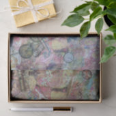 Papier de soie de soie décoratif (Cadeau)