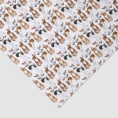 Papier de soie de soie décousu de lapins d'Itty (Détail)