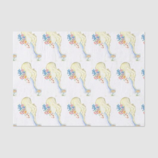 papier de soie de soie d'éléphant de bébé (Recto)