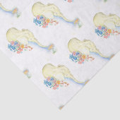 papier de soie de soie d'éléphant de bébé (Détail)