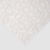 Papier de soie de soie d'empreinte de léopard de (Détail)