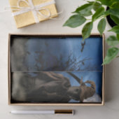 Papier de soie de soie d'épouvantail de Halloween (Cadeau)