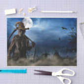 Papier de soie de soie d'épouvantail de Halloween (Artisanat)