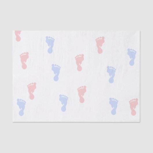 Papier de soie de soie des empreintes de pas 10lb (Recto)