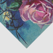 Papier de soie de soie des roses B de clair de (Détail)