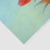 Papier de soie de soie d'étang de Koi (Détail)