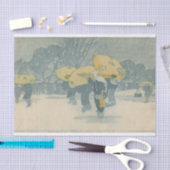 Papier de soie de soie d'hiver de Bertha Lum (Artisanat)