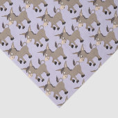 Papier de soie de soie d'illustration d'âne (Détail)