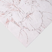 Papier de soie de soie d'IMPRESSION de BOIS DE (Détail)