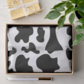 Papier de soie de soie d'impression de vache (Cadeau)